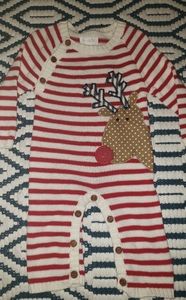 Adorable Mudpie onesie 0-3 months